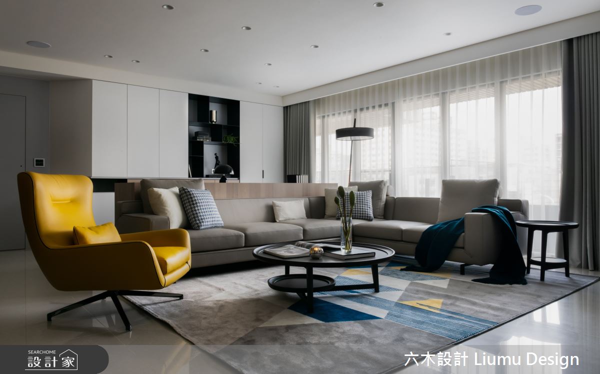 55坪新成屋(5年以下)＿現代風客廳案例圖片＿六木設計 Liumu Design＿六木_04之3