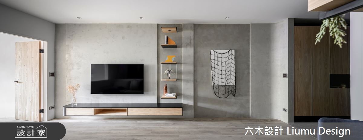 20坪老屋(50年以上)＿混搭風客廳案例圖片＿六木設計 Liumu Design＿六木_07之2