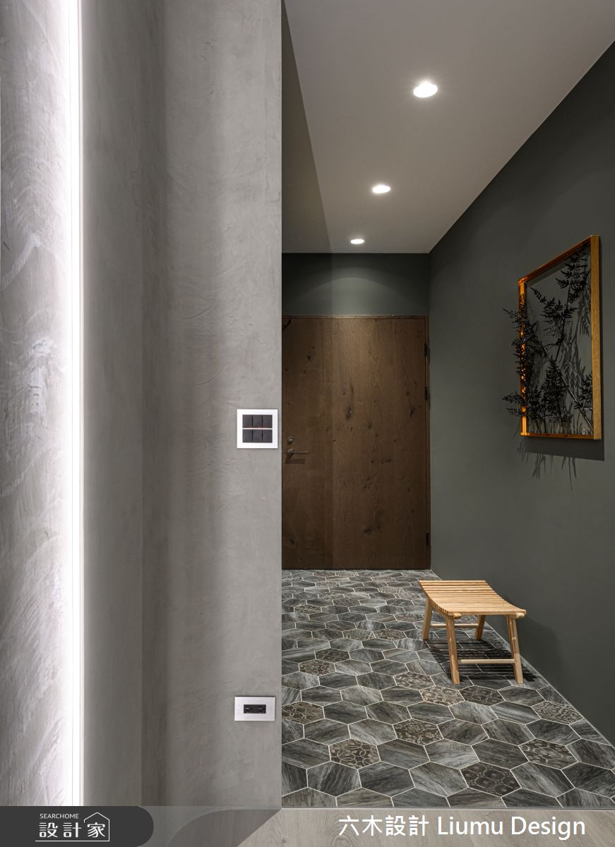 20坪老屋(50年以上)＿混搭風玄關案例圖片＿六木設計 Liumu Design＿六木_07之1
