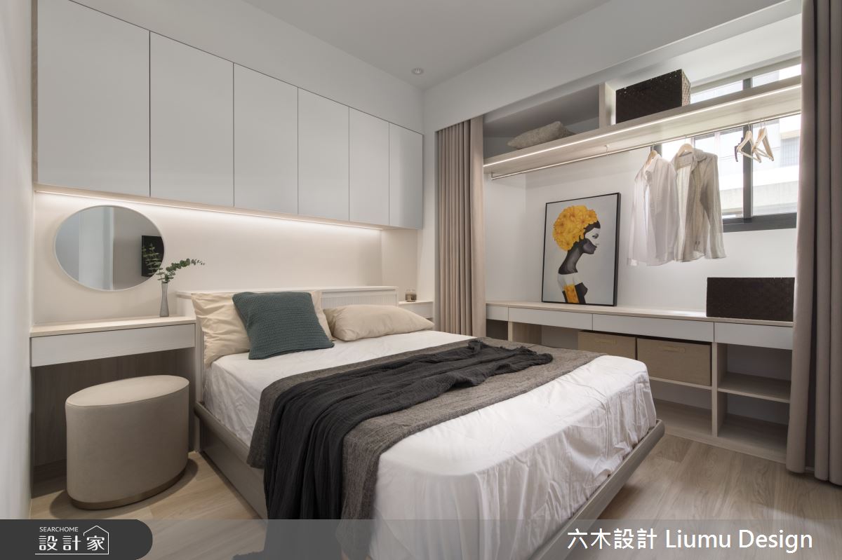 20坪老屋(31~40年)＿現代風臥室案例圖片＿六木設計 Liumu Design＿六木_09之10