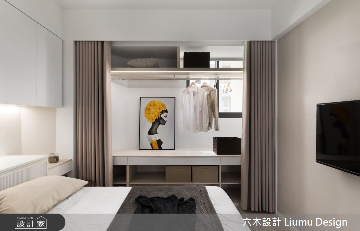 20坪老屋(31~40年)＿現代風臥室案例圖片＿六木設計 Liumu Design＿六木_09之11