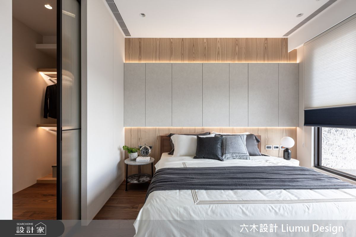 40坪新成屋(5年以下)＿現代風臥室案例圖片＿六木設計 Liumu Design＿六木_10之16