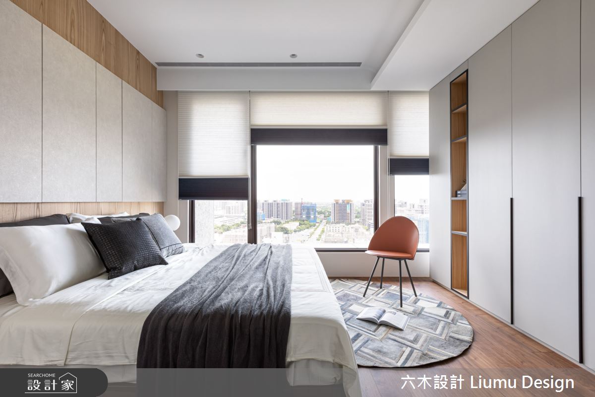 40坪新成屋(5年以下)＿現代風臥室案例圖片＿六木設計 Liumu Design＿六木_10之15