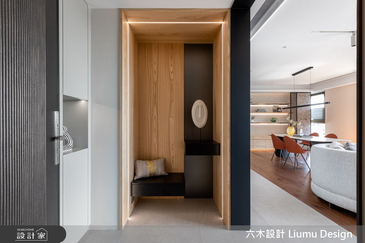 40坪新成屋(5年以下)＿現代風玄關案例圖片＿六木設計 Liumu Design＿六木_10之1