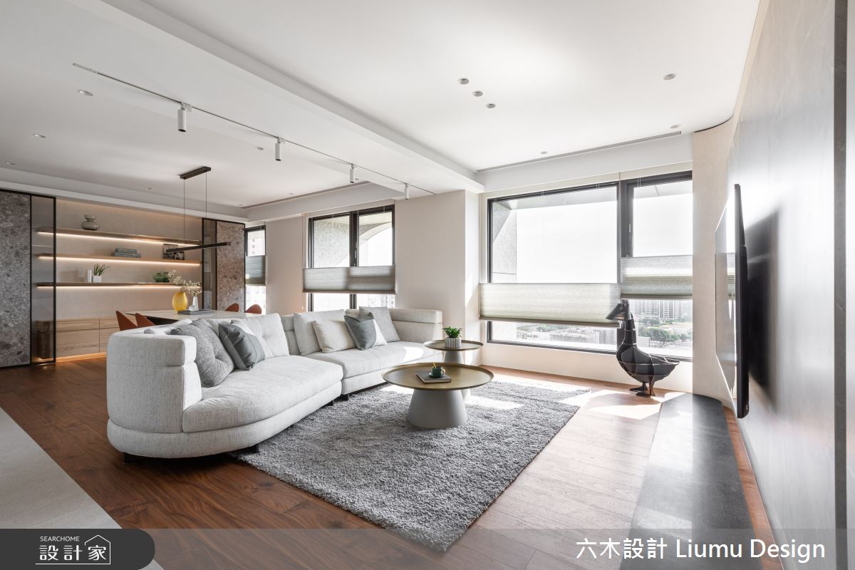 40坪新成屋(5年以下)＿現代風客廳案例圖片＿六木設計 Liumu Design＿六木_10之2