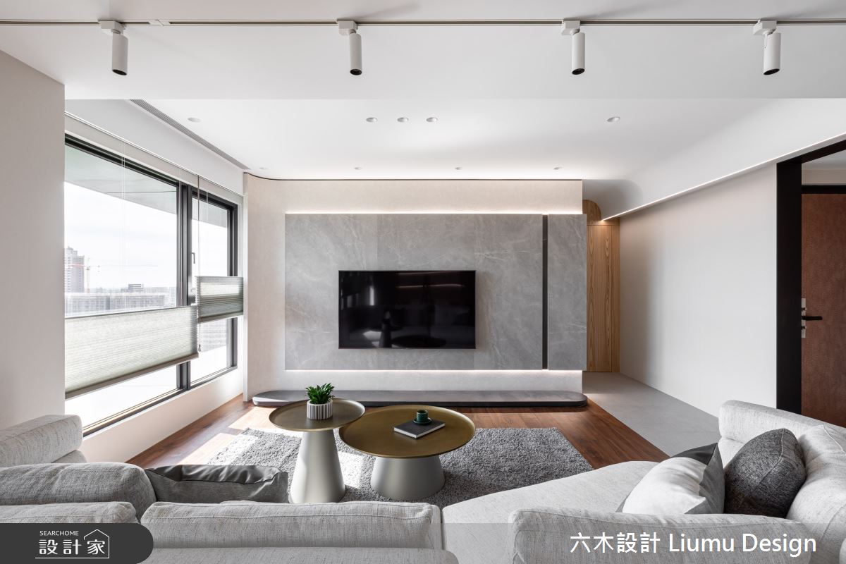 40坪新成屋(5年以下)＿現代風客廳案例圖片＿六木設計 Liumu Design＿六木_10之3