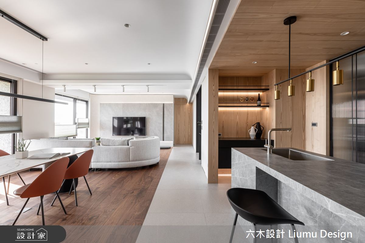 40坪新成屋(5年以下)＿現代風餐廳吧檯案例圖片＿六木設計 Liumu Design＿六木_10之5522