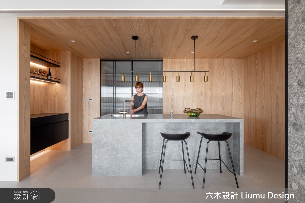 40坪新成屋(5年以下)＿現代風吧檯案例圖片＿六木設計 Liumu Design＿六木_10之9