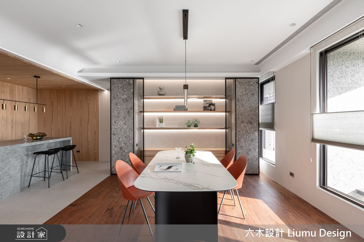 40坪新成屋(5年以下)＿現代風餐廳案例圖片＿六木設計 Liumu Design＿六木_10之5