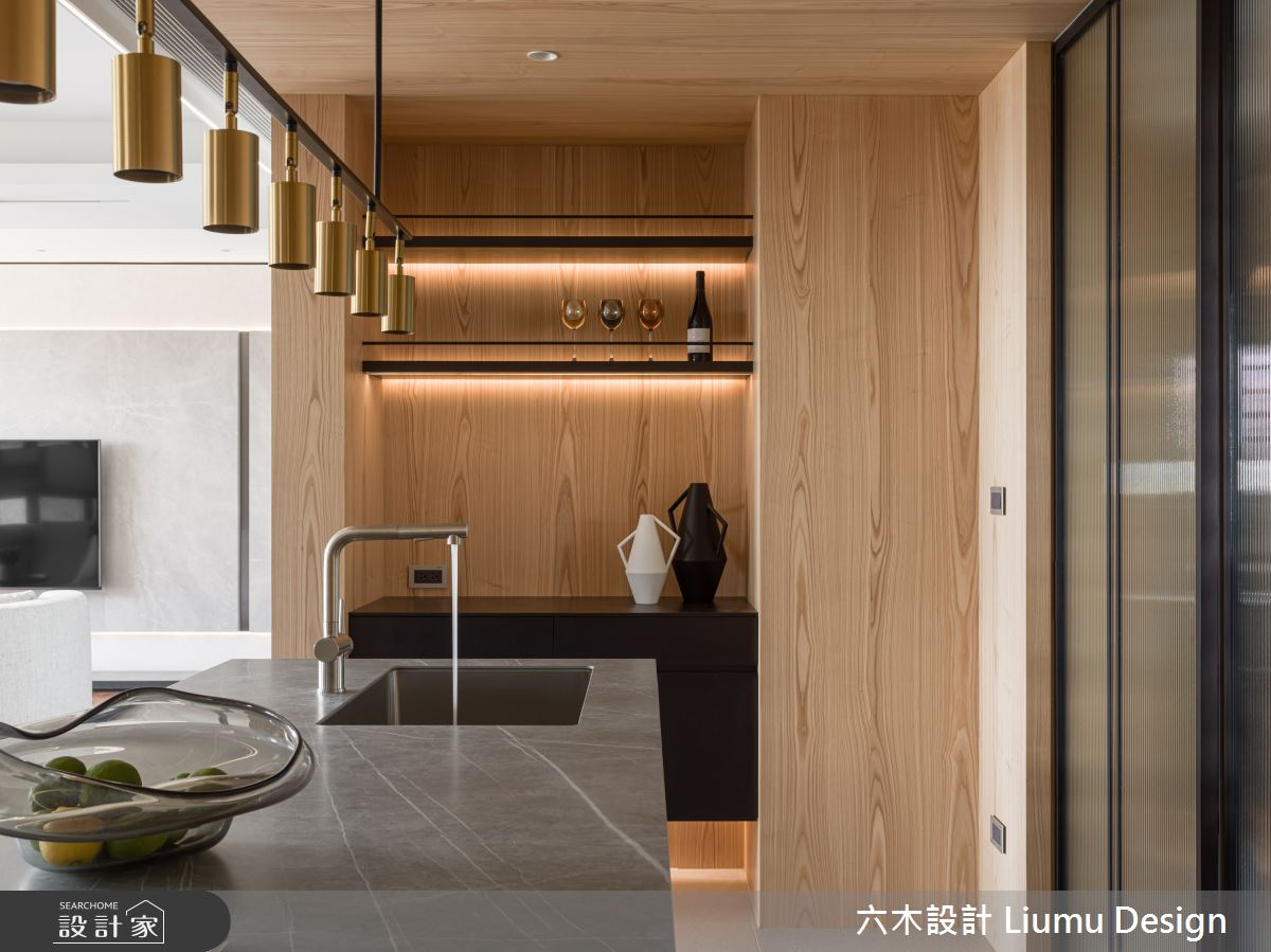 40坪新成屋(5年以下)＿現代風吧檯案例圖片＿六木設計 Liumu Design＿六木_10之13