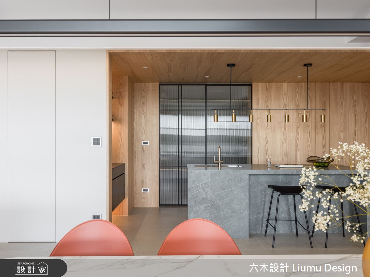 40坪新成屋(5年以下)＿現代風吧檯案例圖片＿六木設計 Liumu Design＿六木_10之8