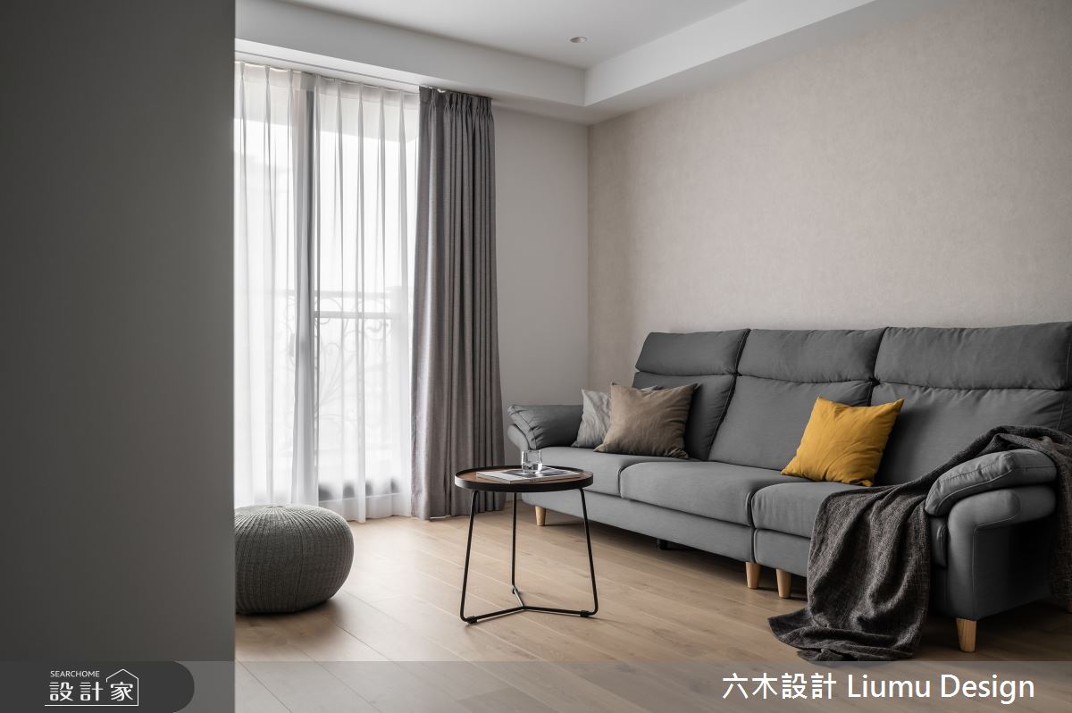 28坪新成屋(5年以下)＿現代風客廳案例圖片＿六木設計 Liumu Design＿六木_11之4