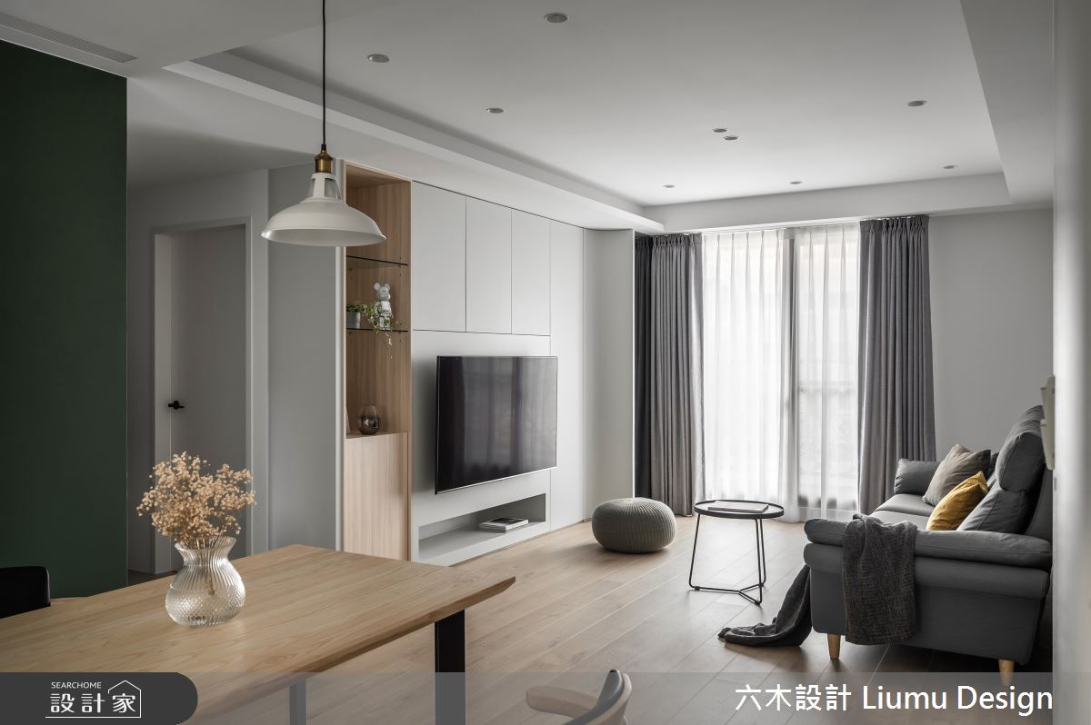 28坪新成屋(5年以下)＿現代風客廳餐廳案例圖片＿六木設計 Liumu Design＿六木_11之12