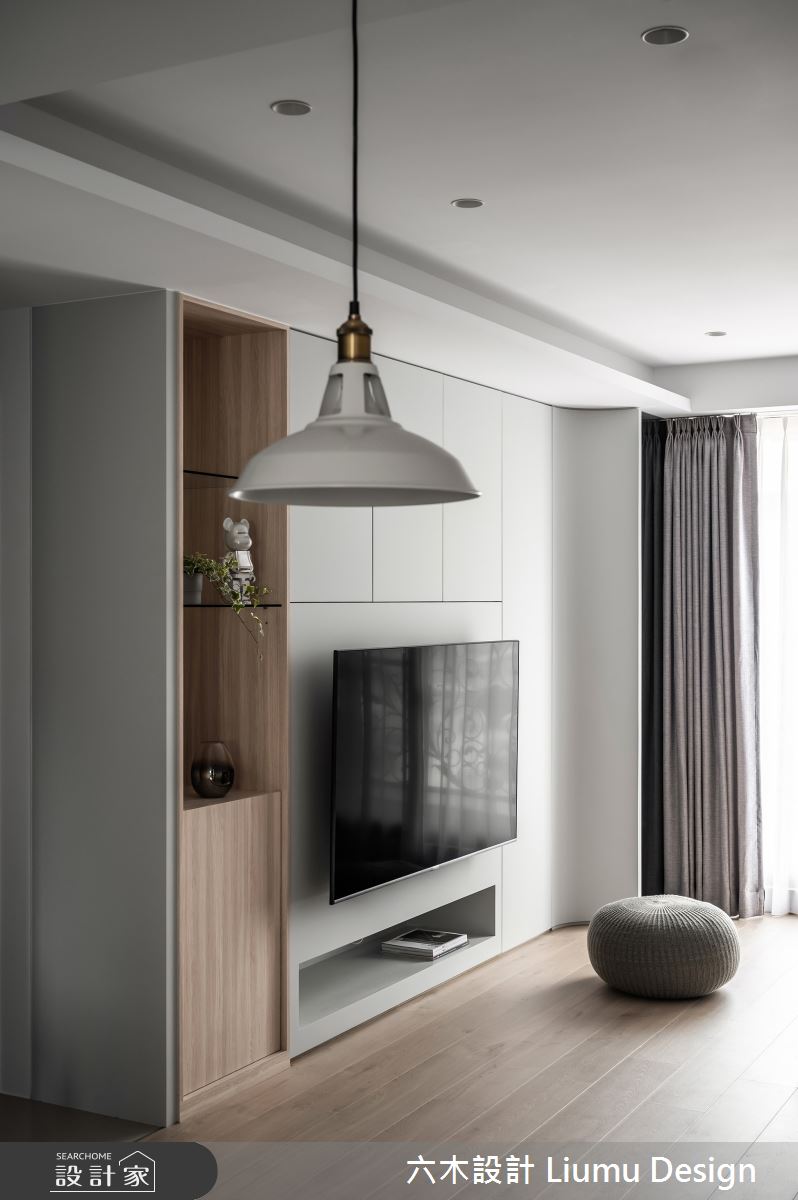 28坪新成屋(5年以下)＿現代風客廳案例圖片＿六木設計 Liumu Design＿六木_11之14