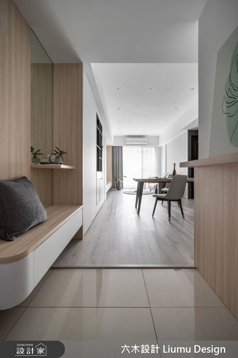 27坪新成屋(5年以下)＿現代風玄關案例圖片＿六木設計 Liumu Design＿六木_12之1