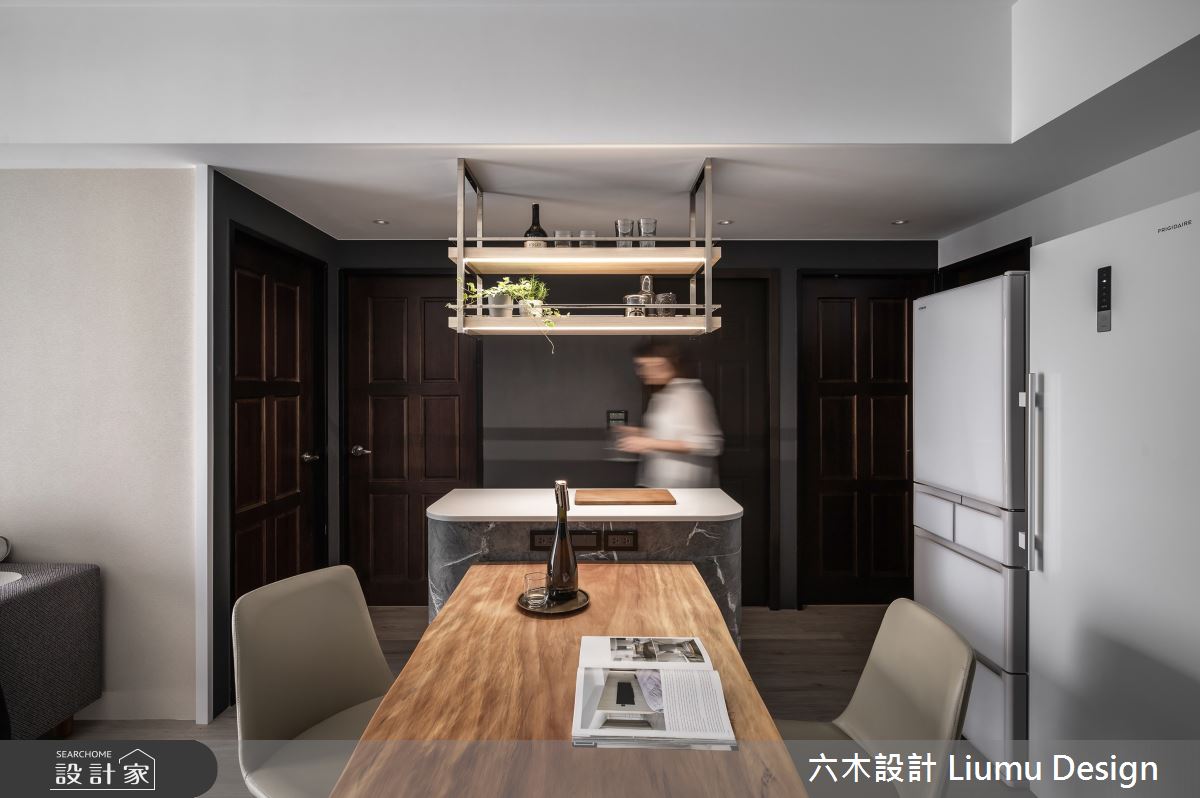 27坪新成屋(5年以下)＿現代風餐廳吧檯案例圖片＿六木設計 Liumu Design＿六木_12之7