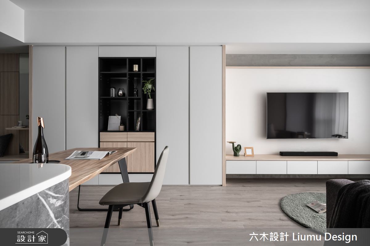 27坪新成屋(5年以下)＿現代風客廳餐廳案例圖片＿六木設計 Liumu Design＿六木_12之14