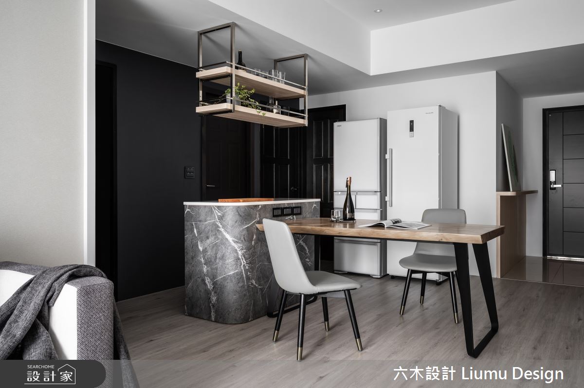 27坪新成屋(5年以下)＿現代風餐廳吧檯案例圖片＿六木設計 Liumu Design＿六木_12之26