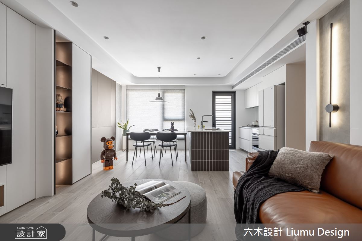 20坪新成屋(5年以下)＿北歐風客廳餐廳廚房中島案例圖片＿六木設計 Liumu Design＿六木_13之8