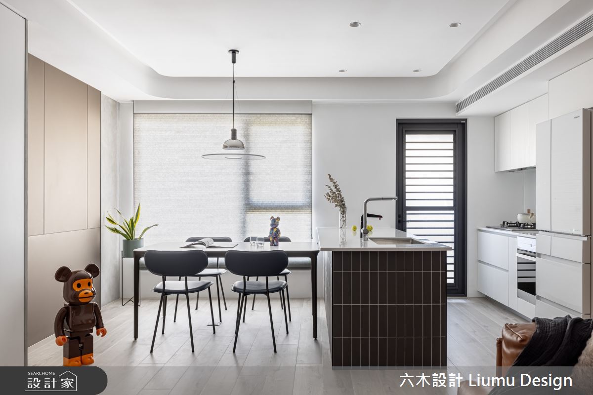 20坪新成屋(5年以下)＿北歐風餐廳廚房中島案例圖片＿六木設計 Liumu Design＿六木_13之5039