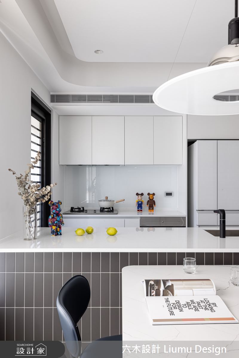 20坪新成屋(5年以下)＿北歐風餐廳廚房中島案例圖片＿六木設計 Liumu Design＿六木_13之10