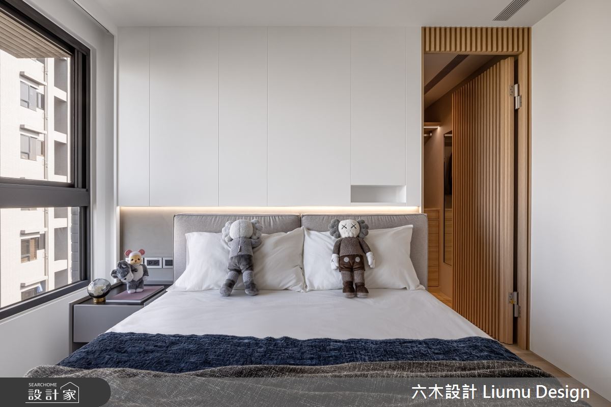20坪新成屋(5年以下)＿北歐風臥室更衣間案例圖片＿六木設計 Liumu Design＿六木_13之14