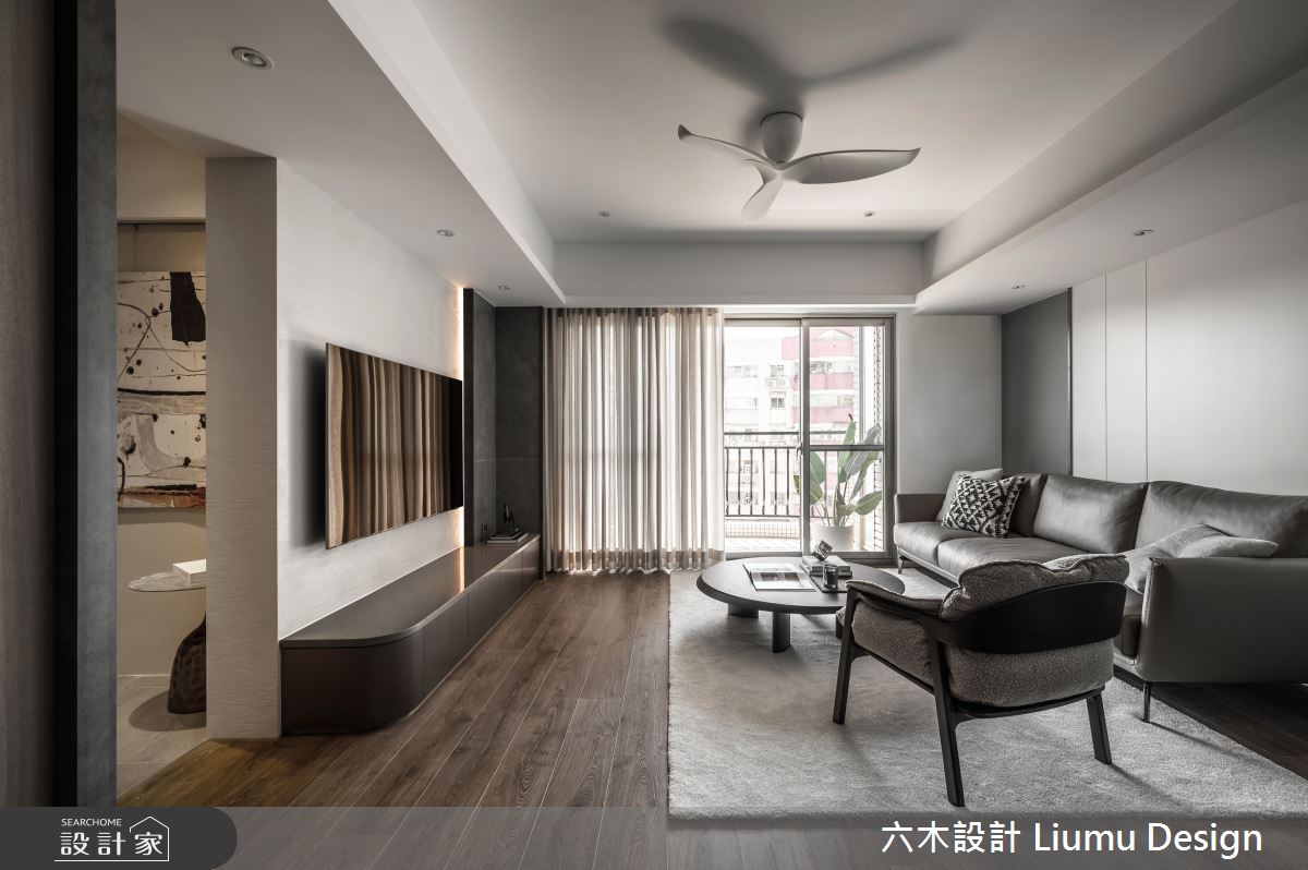 40坪中古屋(5~15年)＿混搭風客廳案例圖片＿六木設計 Liumu Design＿六木_15之7