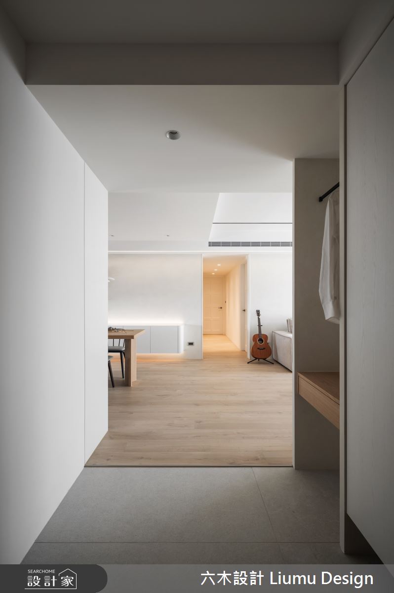 40坪中古屋(5~15年)＿侘寂風玄關走廊案例圖片＿六木設計 Liumu Design＿六木_16之1