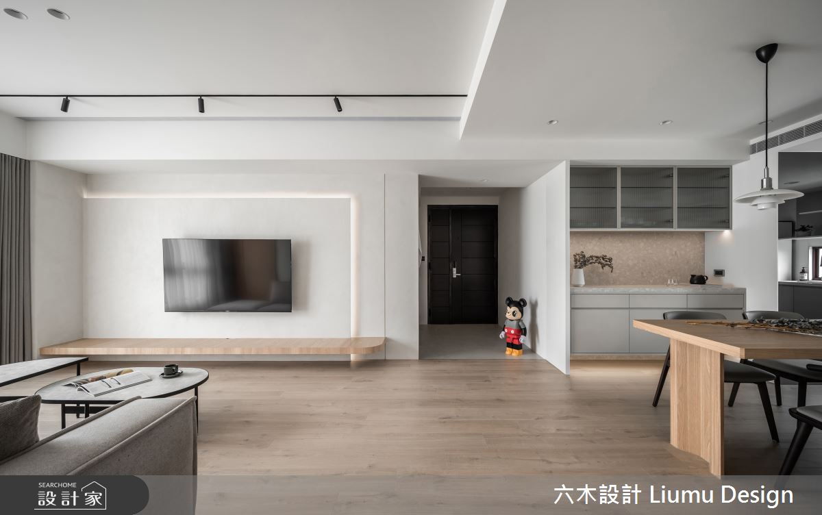 40坪中古屋(5~15年)＿侘寂風玄關客廳餐廳案例圖片＿六木設計 Liumu Design＿六木_16之11