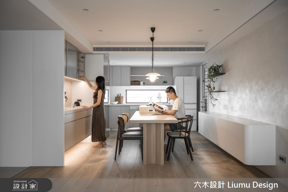 40坪中古屋(5~15年)＿侘寂風餐廳廚房案例圖片＿六木設計 Liumu Design＿六木_16之15