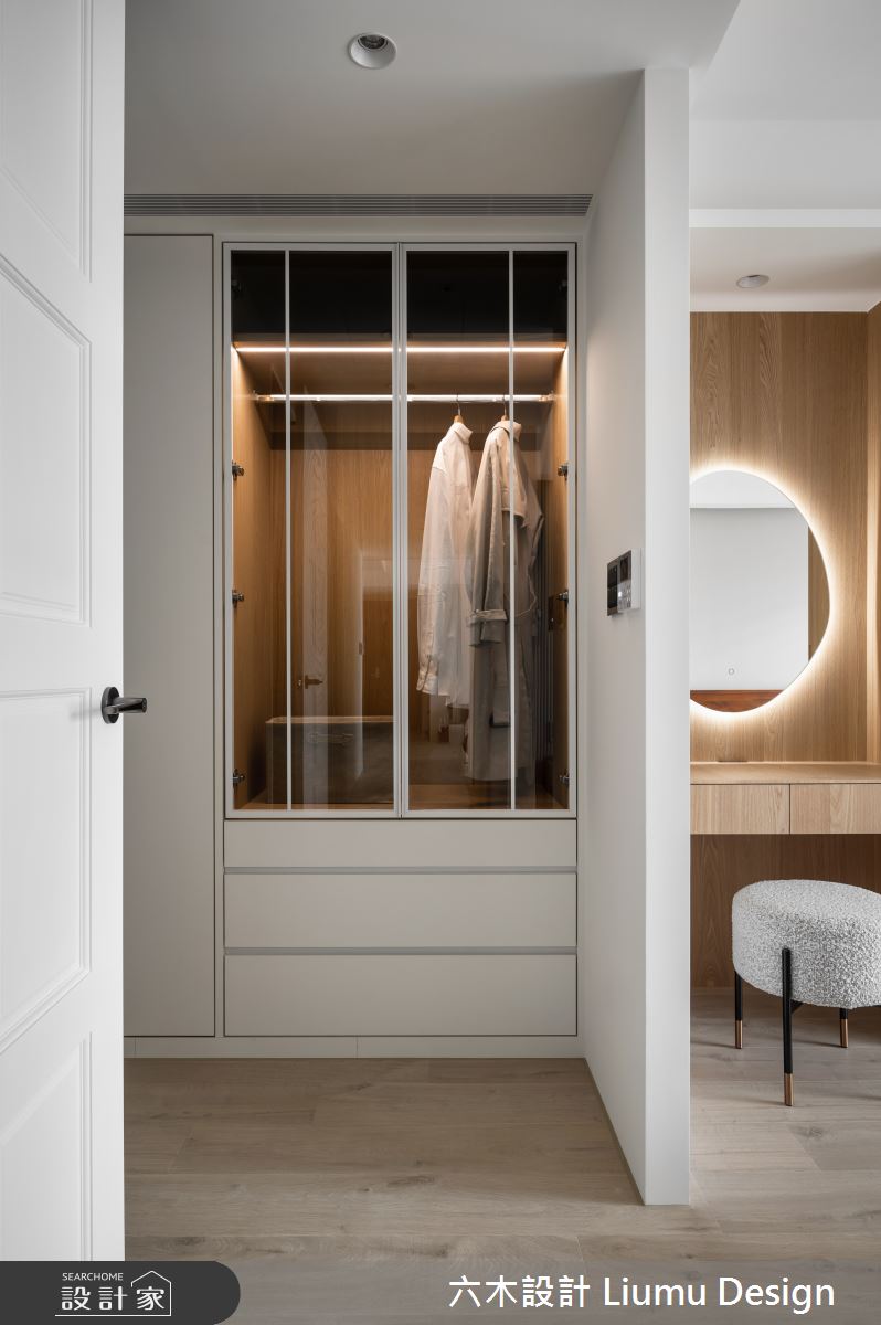40坪中古屋(5~15年)＿侘寂風臥室更衣間案例圖片＿六木設計 Liumu Design＿六木_16之17