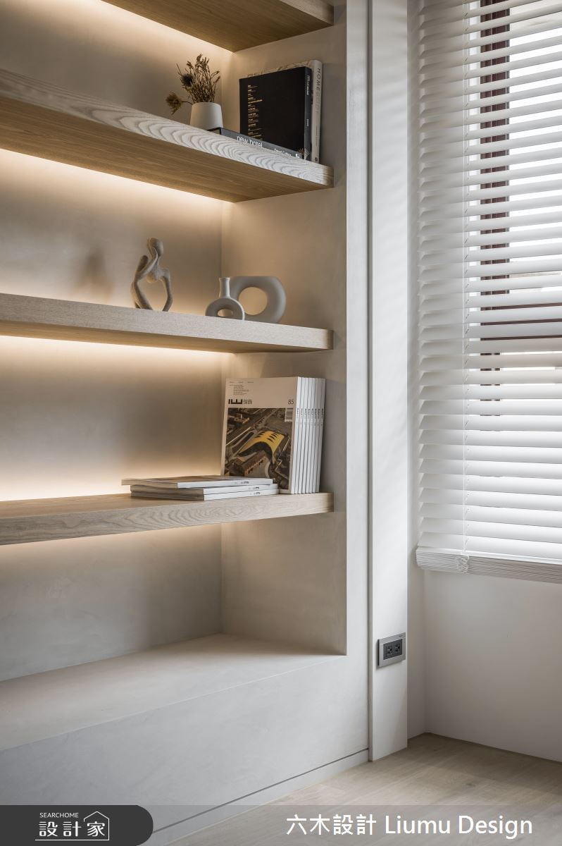 40坪中古屋(5~15年)＿侘寂風書房工作區案例圖片＿六木設計 Liumu Design＿六木_16之23