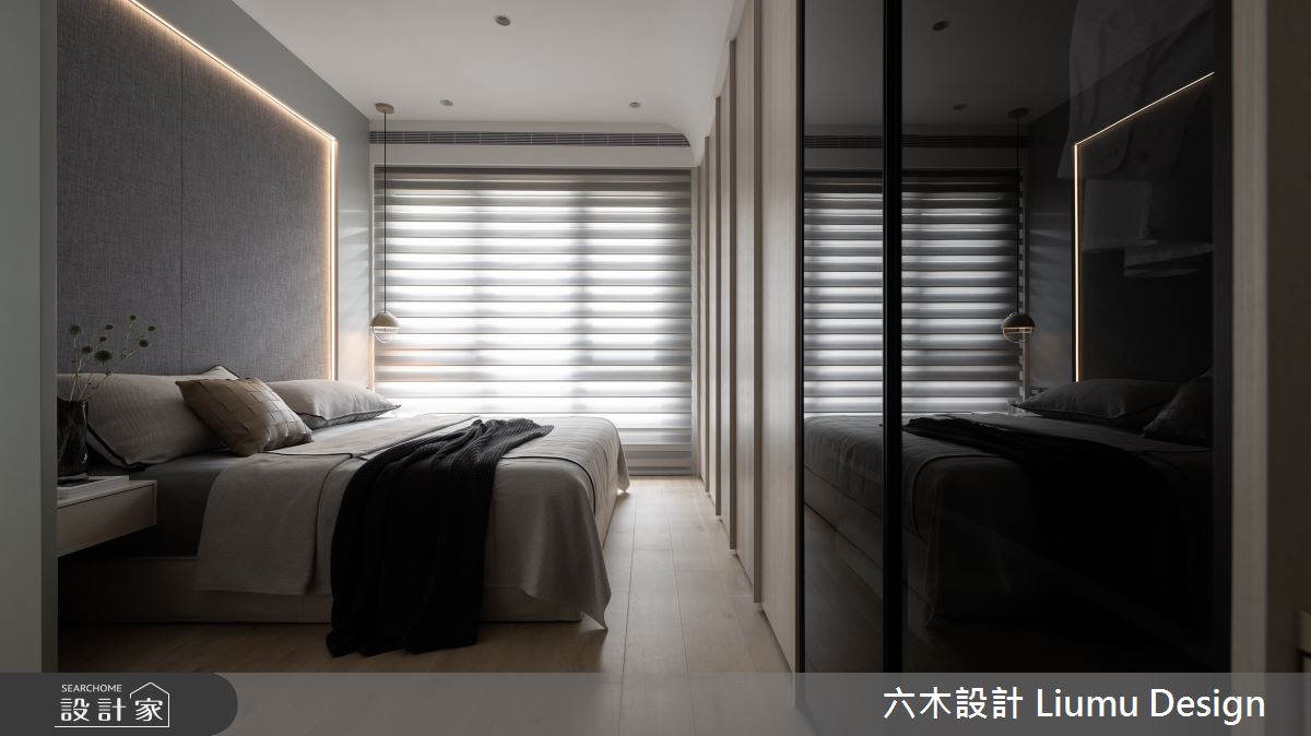 30坪新成屋(5年以下)＿現代風臥室案例圖片＿六木設計 Liumu Design＿六木_17之19