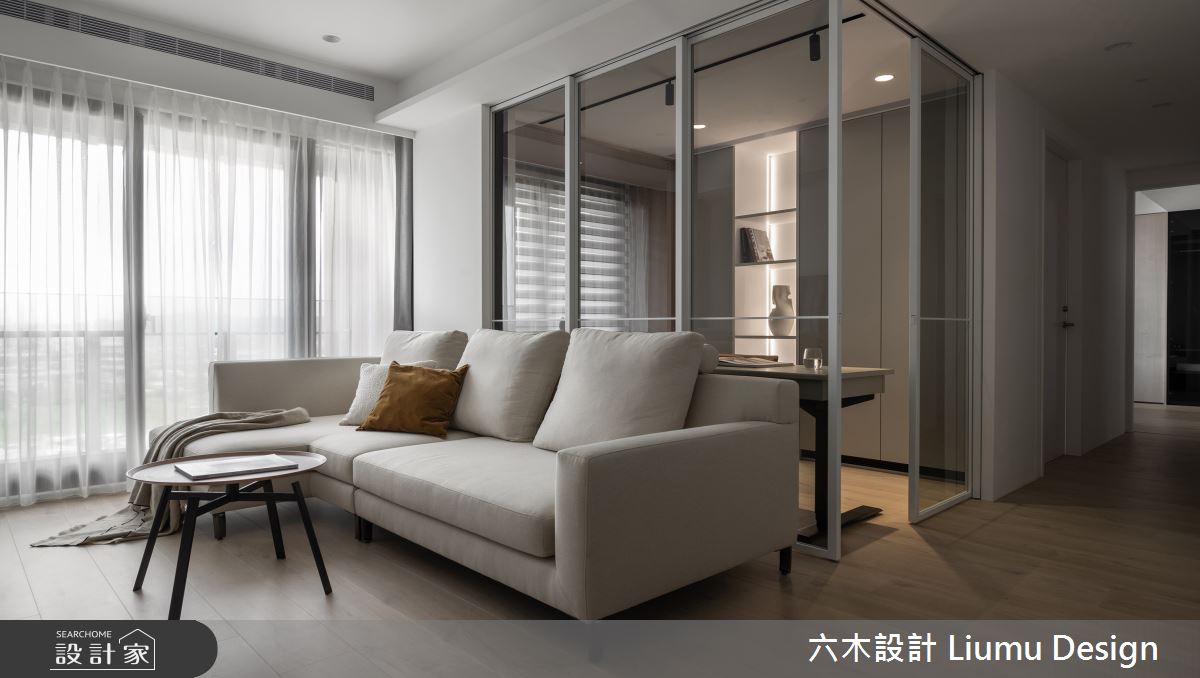30坪新成屋(5年以下)＿現代風客廳書房工作區案例圖片＿六木設計 Liumu Design＿六木_17之10
