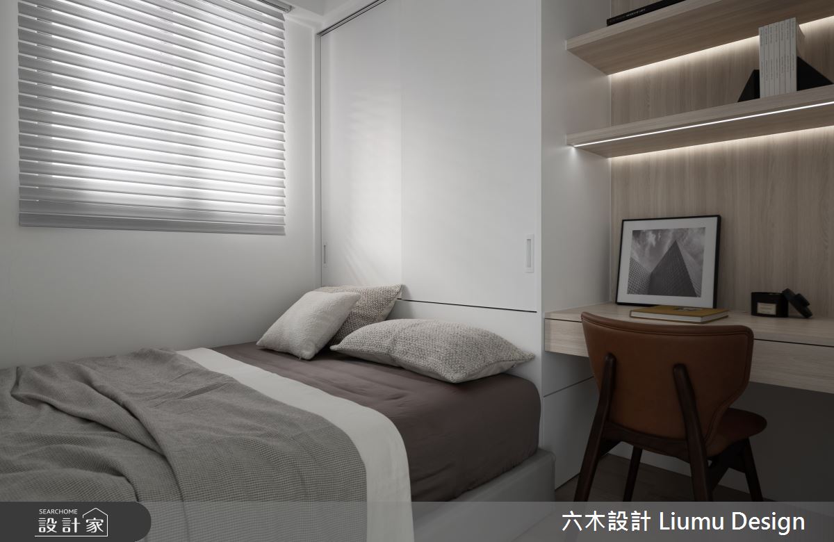 30坪新成屋(5年以下)＿現代風臥室案例圖片＿六木設計 Liumu Design＿六木_17之24