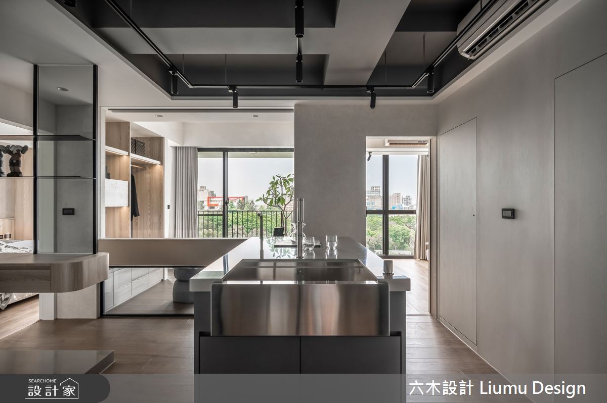 24坪預售屋＿北歐風客廳餐廳中島案例圖片＿六木設計 Liumu Design＿六木_18之4