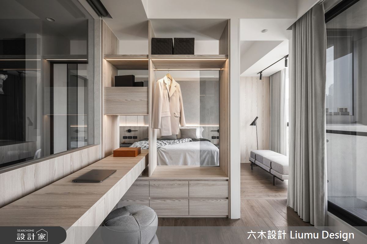 24坪預售屋＿北歐風臥室書房更衣間工作區案例圖片＿六木設計 Liumu Design＿六木_18之18
