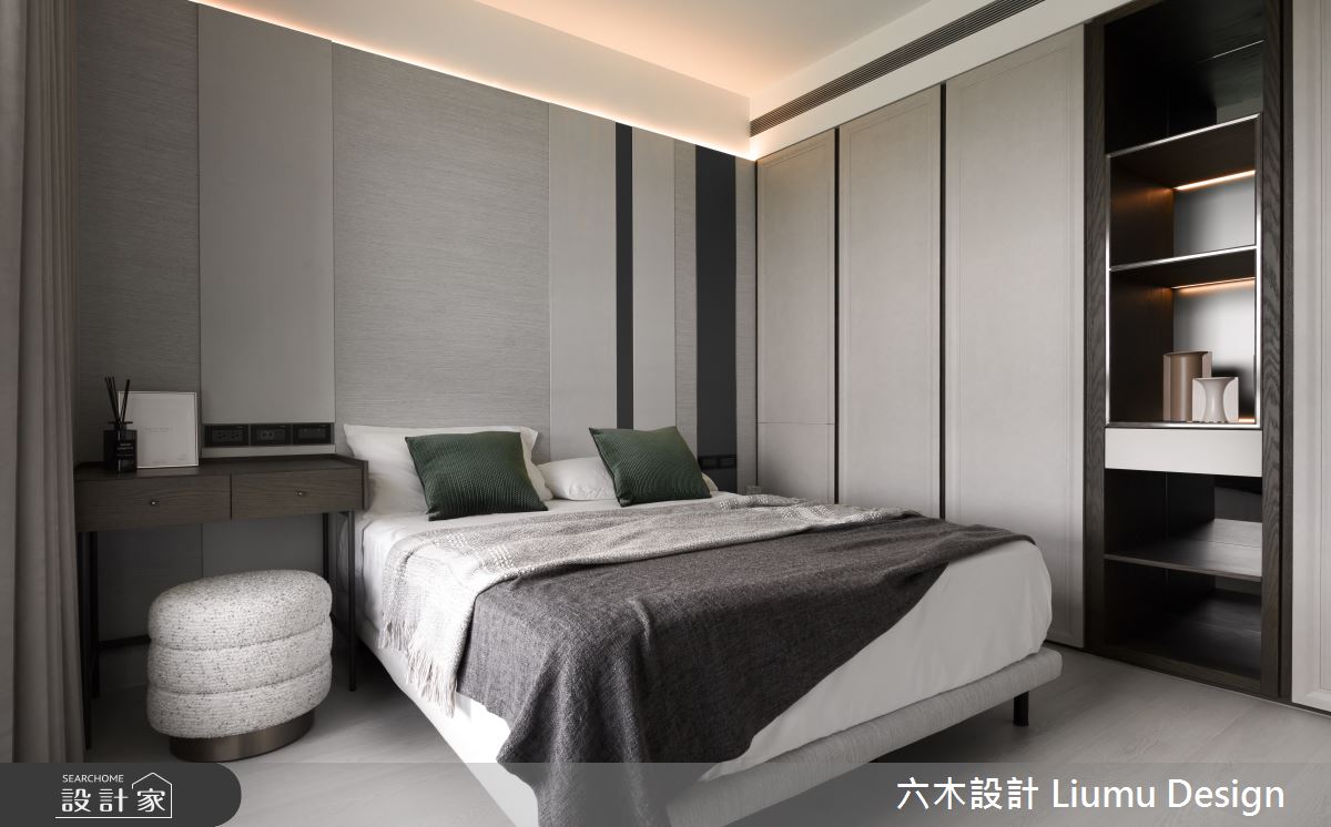 30坪新成屋(5年以下)＿現代風臥室案例圖片＿六木設計 Liumu Design＿六木_19之13