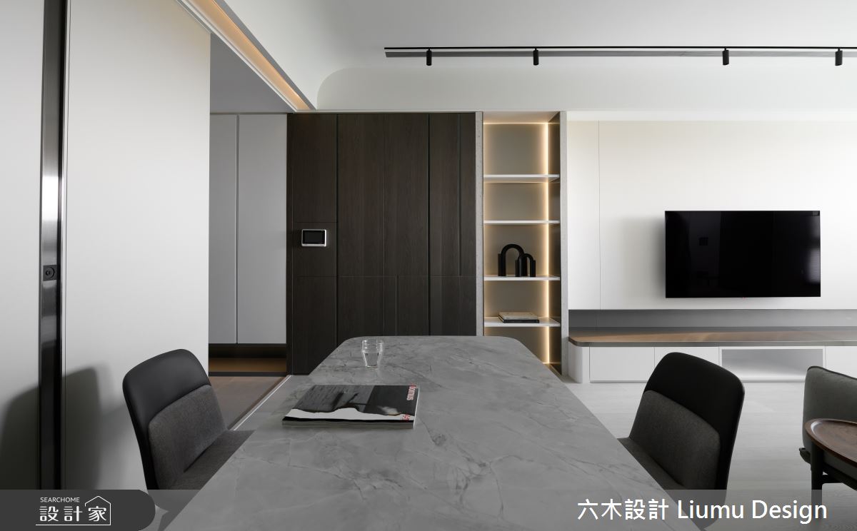 30坪新成屋(5年以下)＿現代風客廳餐廳案例圖片＿六木設計 Liumu Design＿六木_19之7