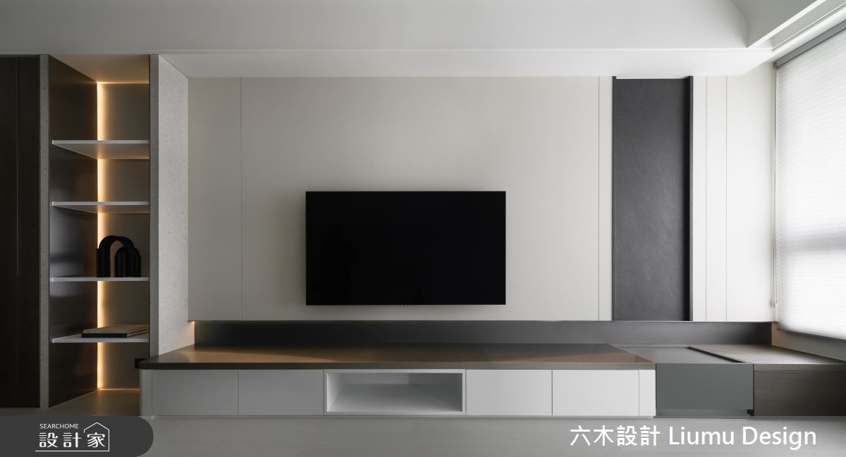 30坪新成屋(5年以下)＿現代風客廳案例圖片＿六木設計 Liumu Design＿六木_19之8