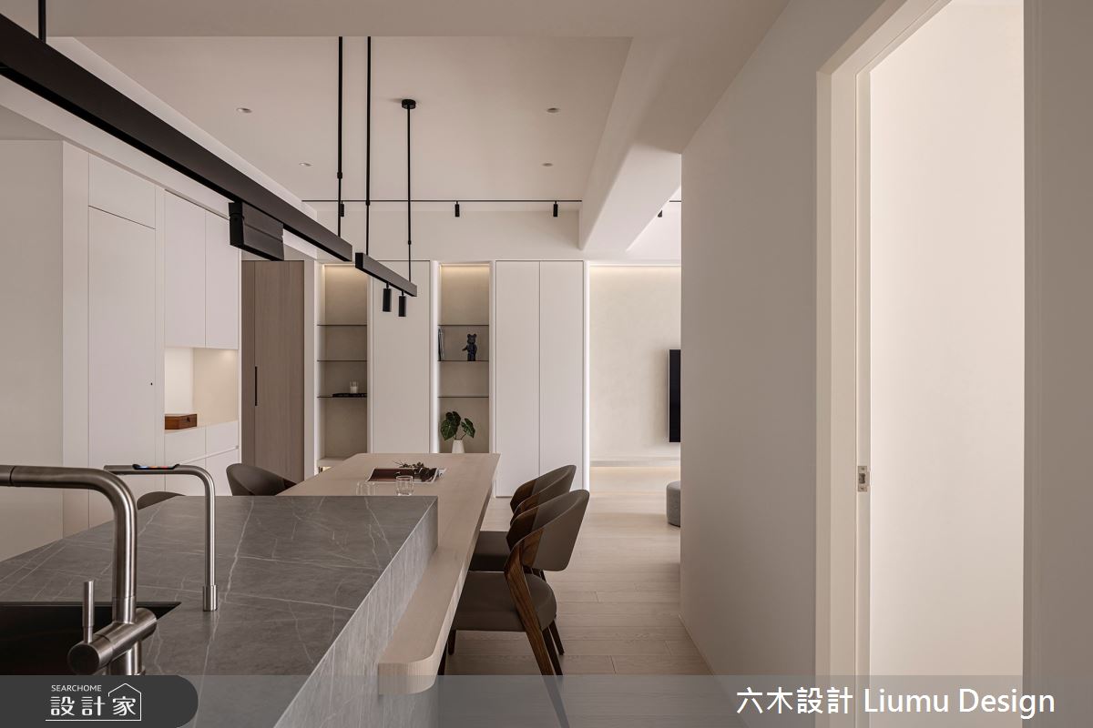 31坪中古屋(5~15年)＿北歐風餐廳中島案例圖片＿六木設計 Liumu Design＿六木_20之15