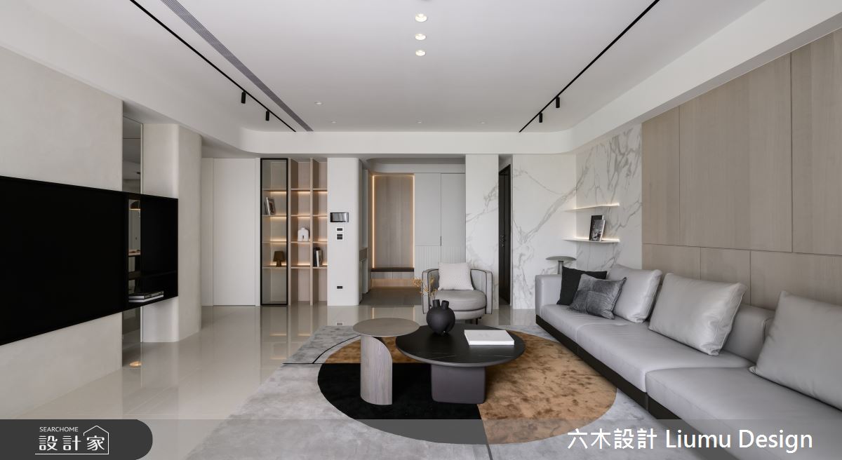 60坪中古屋(5~15年)＿現代風玄關客廳案例圖片＿六木設計 Liumu Design＿六木_22之4