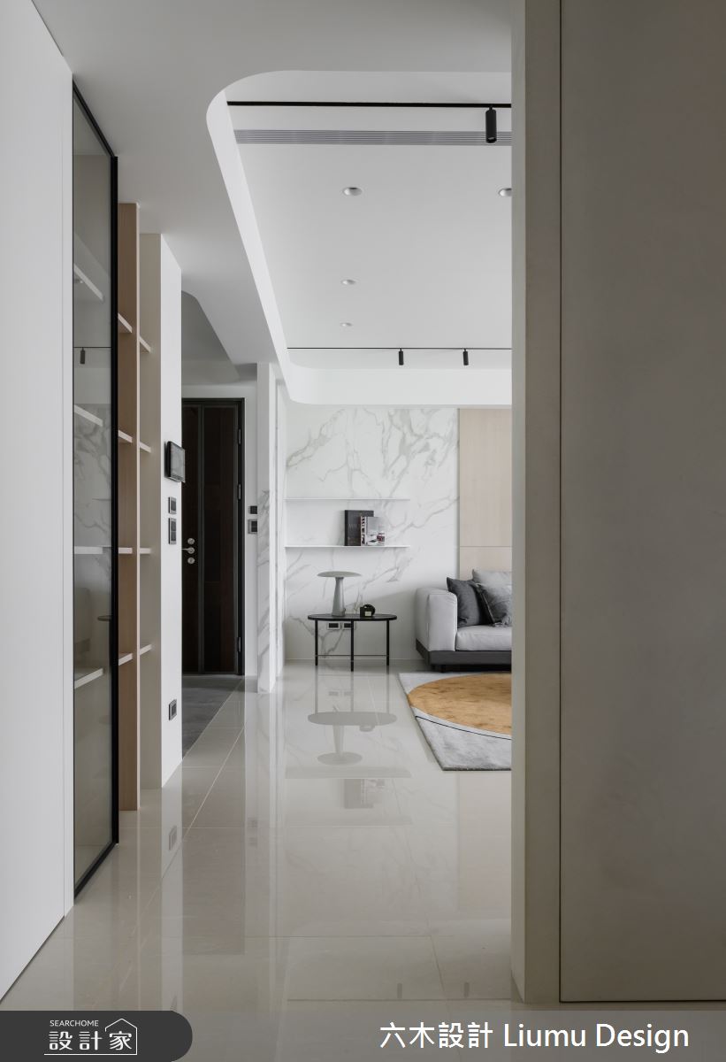 60坪中古屋(5~15年)＿現代風客廳走廊案例圖片＿六木設計 Liumu Design＿六木_22之12
