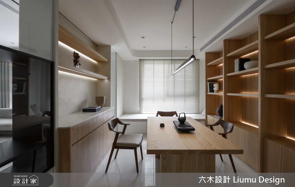 60坪中古屋(5~15年)＿現代風書房工作區案例圖片＿六木設計 Liumu Design＿六木_22之14