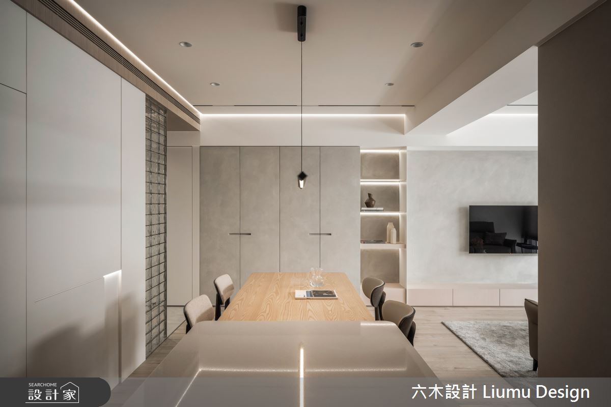 28坪中古屋(5~15年)＿北歐風餐廳中島案例圖片＿六木設計 Liumu Design＿六木_27之6