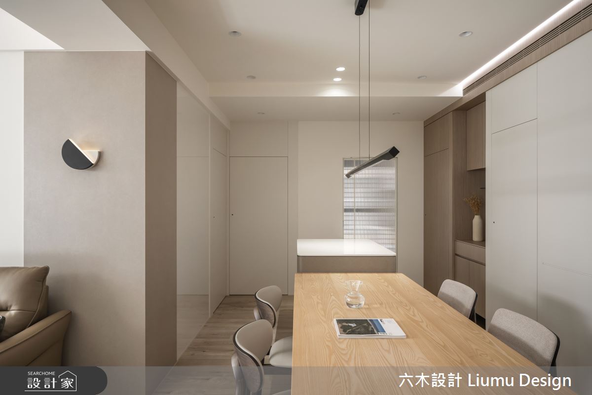 28坪中古屋(5~15年)＿北歐風餐廳中島案例圖片＿六木設計 Liumu Design＿六木_27之10