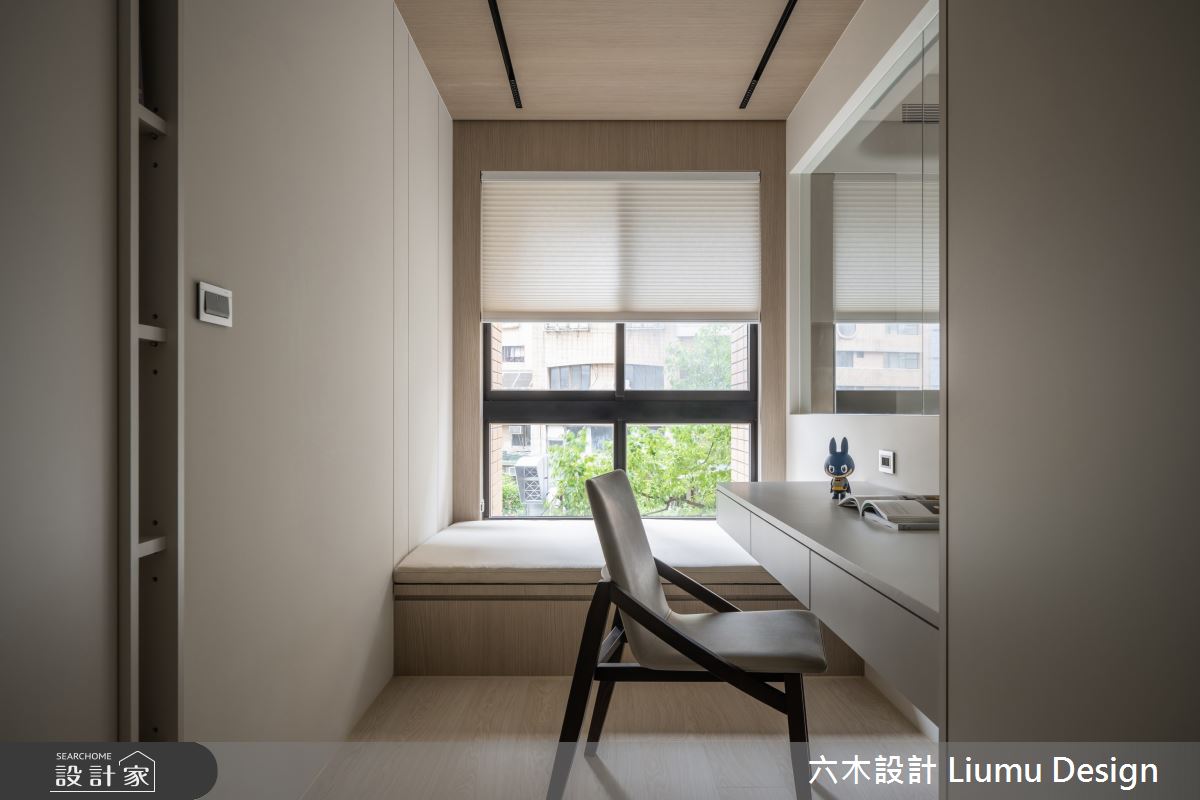 25坪中古屋(5~15年)＿現代風書房臥榻案例圖片＿六木設計 Liumu Design＿六木_29之15