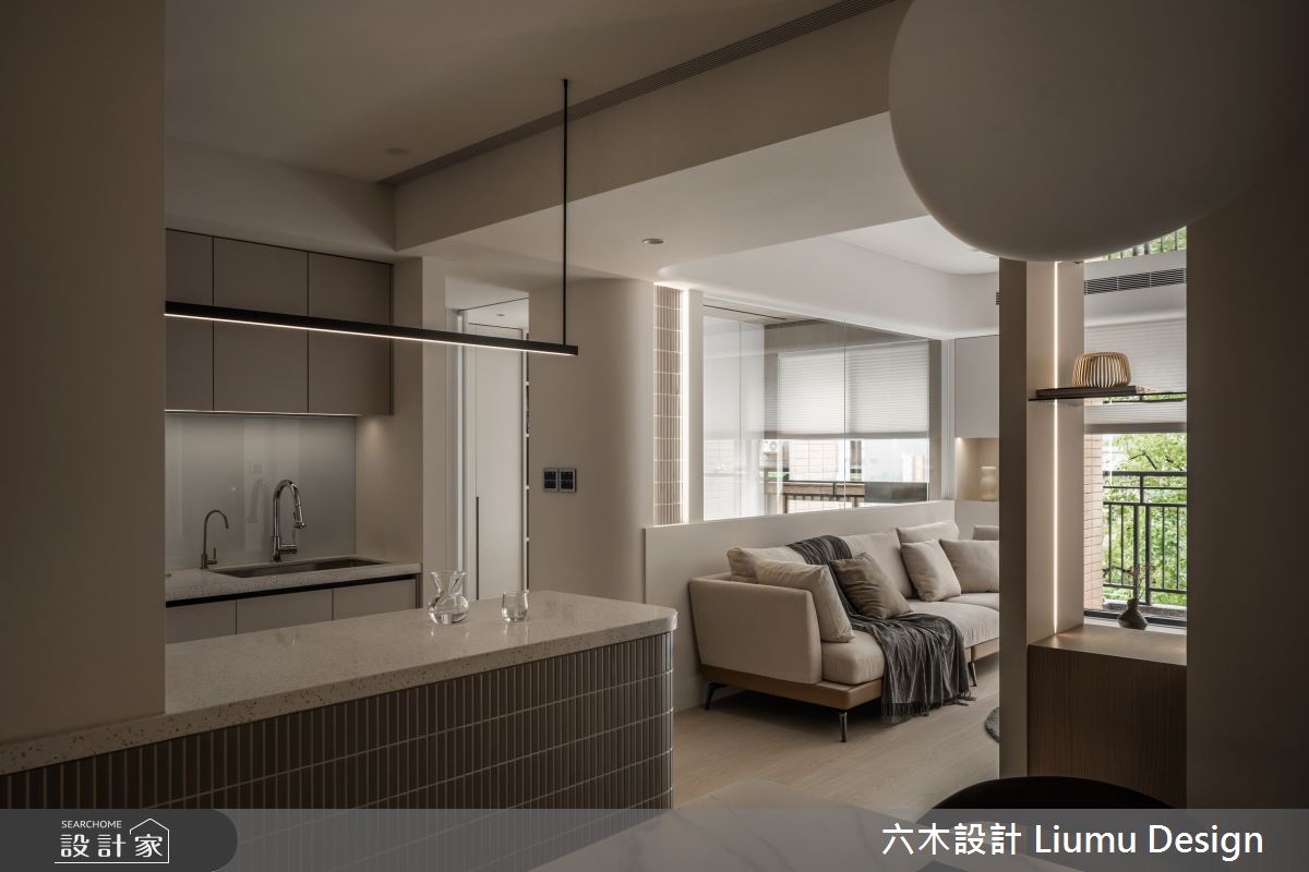 25坪中古屋(5~15年)＿現代風客廳餐廳廚房案例圖片＿六木設計 Liumu Design＿六木_29之10