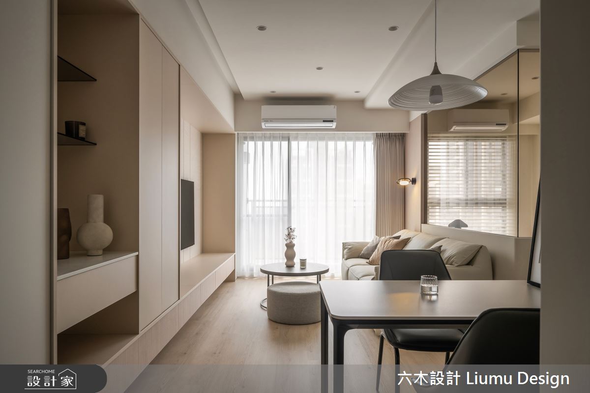 19坪預售屋＿現代風客廳餐廳案例圖片＿六木設計 Liumu Design＿六木_30之2