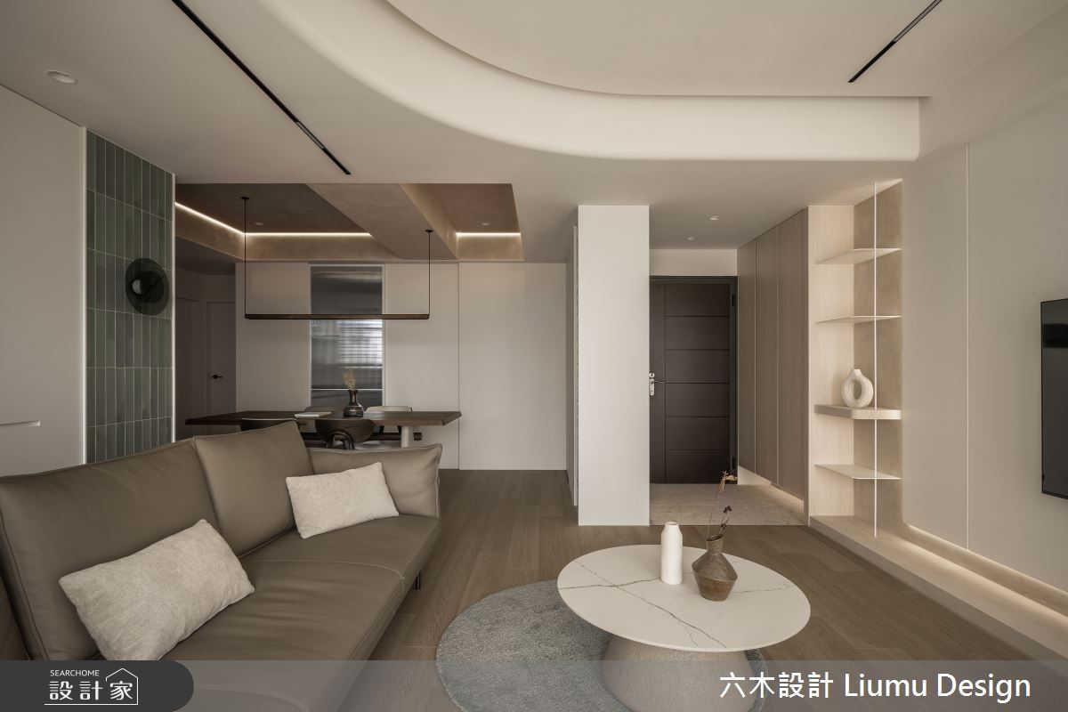 26坪新成屋(5年以下)＿簡約風玄關客廳餐廳案例圖片＿六木設計 Liumu Design＿六木_32之11
